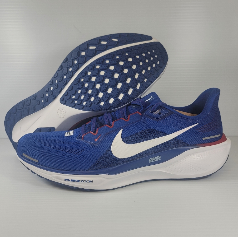New York Giants Nike Zoom Pegasus 41 Running Shoes Mens Size 15 FZ5088-400 New